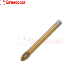 Titanium Coated Cross Head Glass&Tile Drill Bit