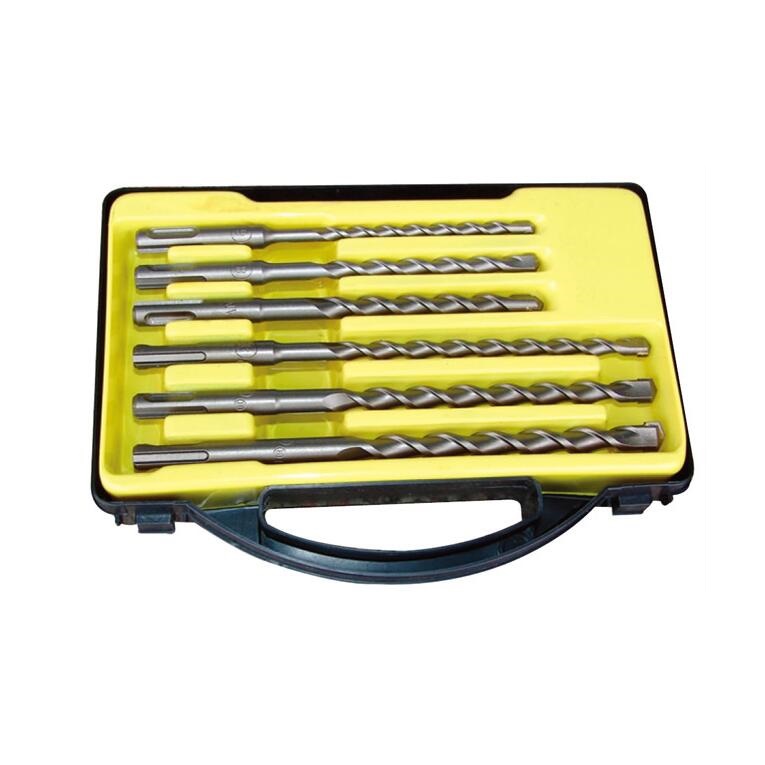 6 Piece SDS Plus Carbide Tip Drill Bits Set