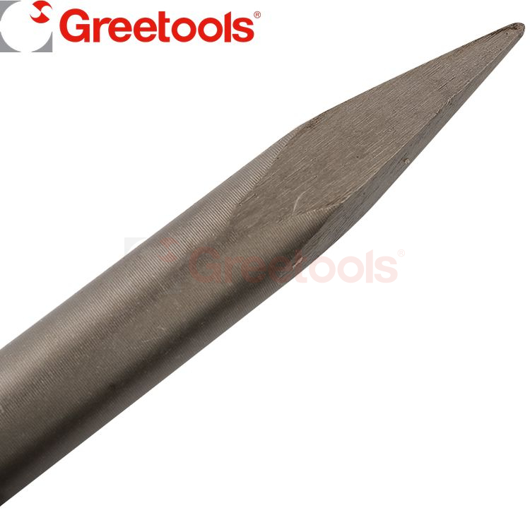 Round Shank 25×75mm Moil Point Chisel