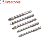 Hex Shank Carbide Tip Glass&Tile Drill Bit