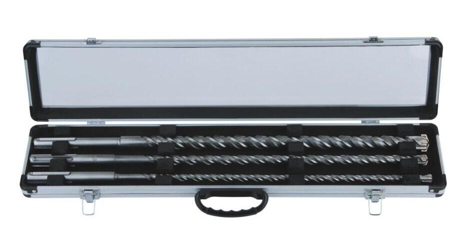 3 Piece SDS-Max Carbide Tipped Masonry Drill Bits