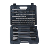 13 Piece SDS Plus Shank High Precision Drill Bit & Chisel Set 