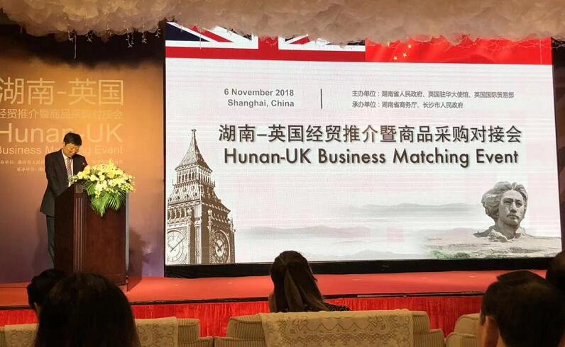Hunan and UK Business Match Event