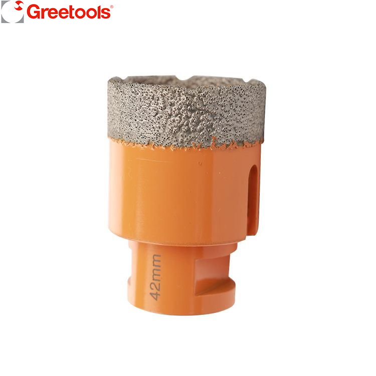 Diamond grit brazed core drill bits