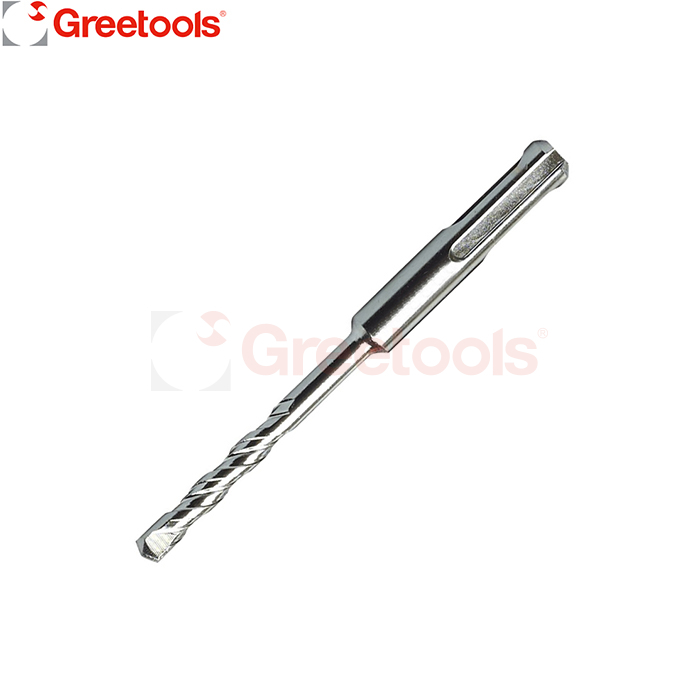 SDS Plus Tungsten Carbide Concrete Drill Bits Nickel Finish